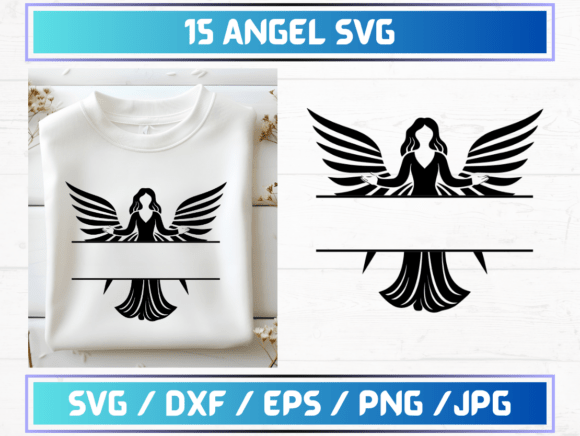 15 Angel SVG Files: A Versatile Digital Resource for Designers and Creators