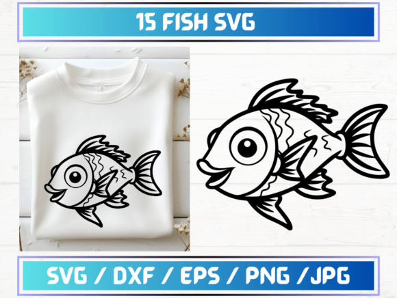 15 Fish SVG Files: A Comprehensive Overview for Designers and Creators