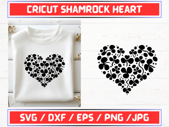 Cricut Shamrock Heart SVG: A Versatile Design for Creative Projects