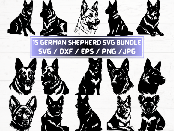 German Shepherd Dog SVG: A Versatile Digital Asset for Modern Creators