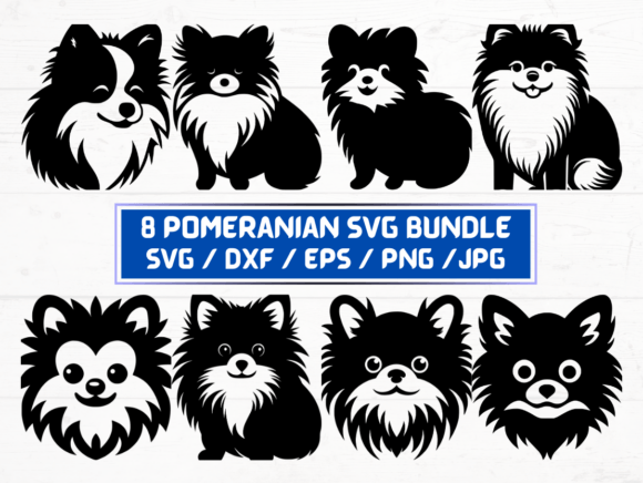 Pomeranian Dog Svg File