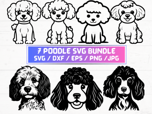 Poodle Dog Svg File: A Versatile Design Asset