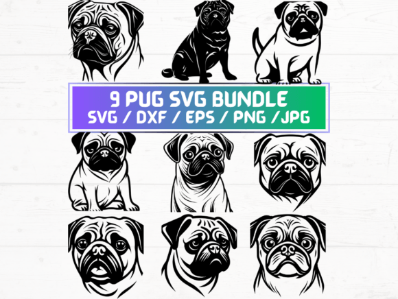 Pug Dog Svg Bundle: A Comprehensive Overview for Creative Professionals
