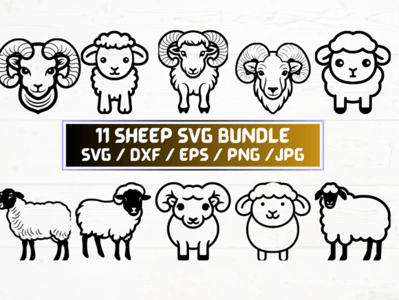 Sheep SVG Bundle: A Versatile Resource for Designers and Creators