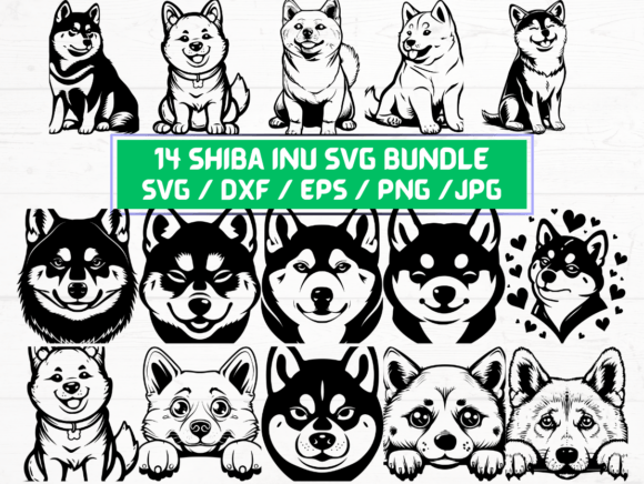 Shiba Inu Dog Svg File: A Versatile Asset for Modern Designers
