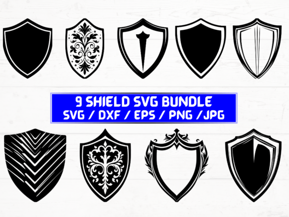 Shield Silhouette SVG Pack: A Comprehensive Guide for Designers and Creators