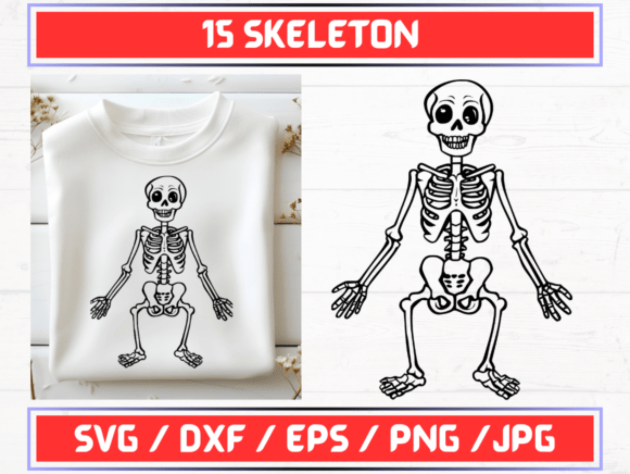 Skeleton SVG Bundle for Designers and Creators