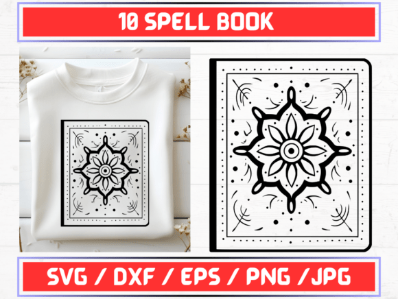 The Rise of Spell Book SVG, DXF, EPS, JPG, and PNG in Modern Design and Digital Creation